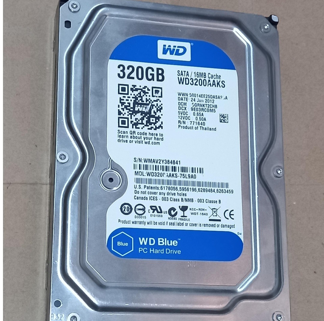 هارد وسترن دیجیتال 320 گیگ