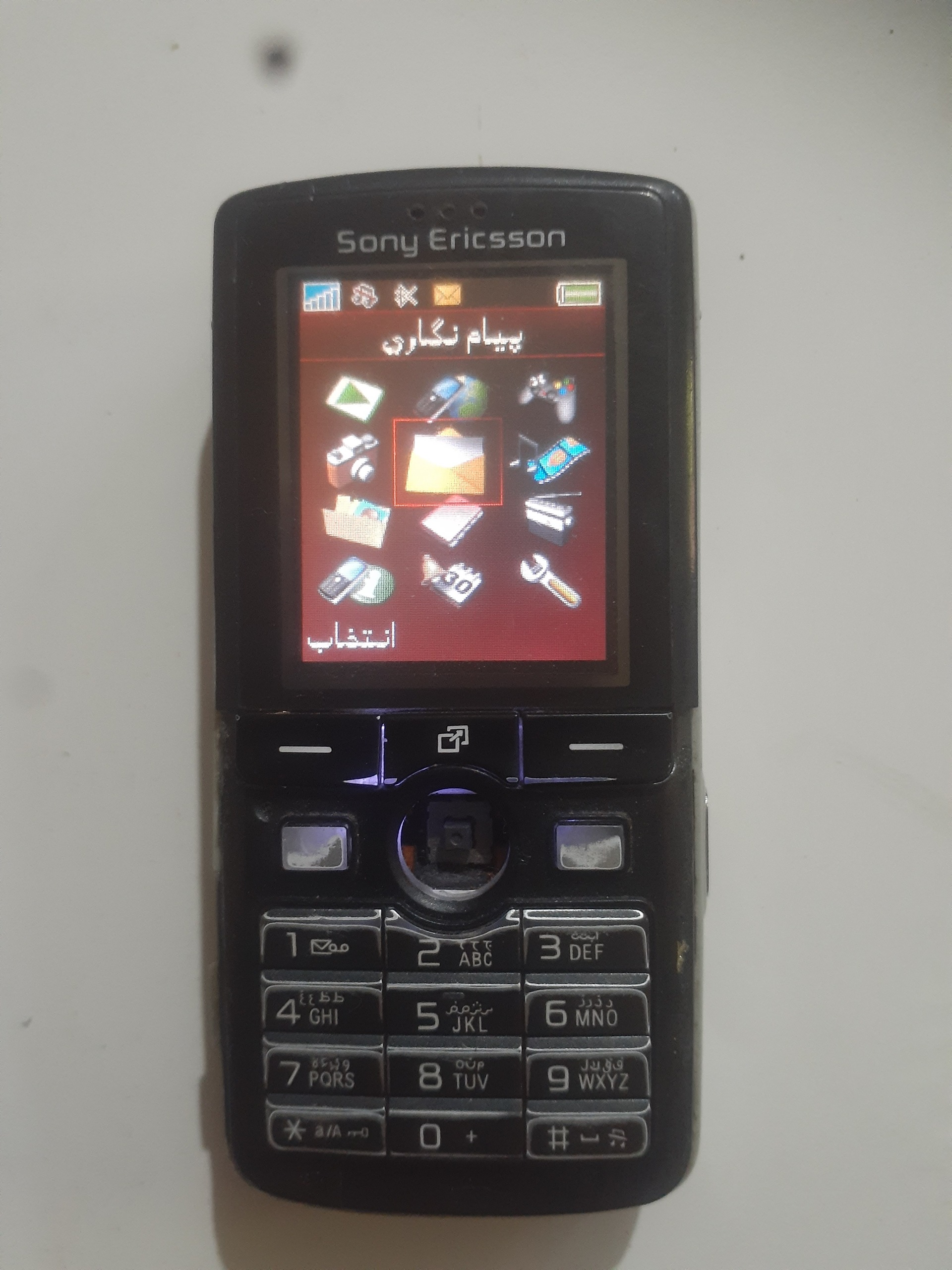 سونی اریکسون K750 روشن سیمکارت فعال
