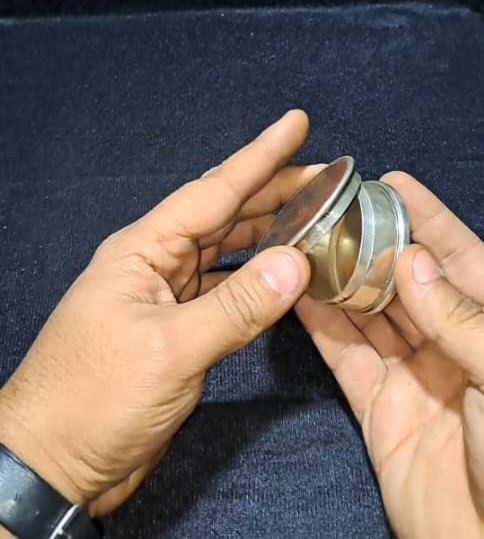 حبدان نقره عیاربلاانگ خورده وزن26گرم