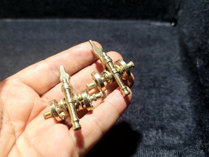 خمپاره انداز برنجی مینیاتوری