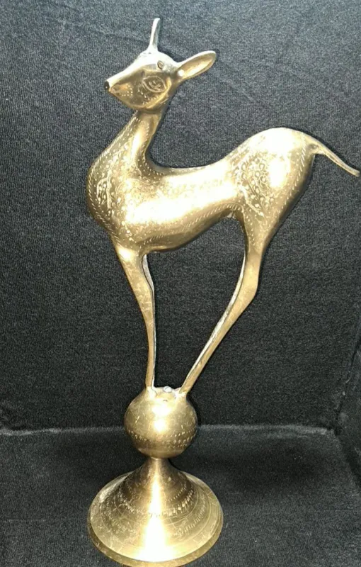 گوزن پاکستانی ارتفاع 40 سانت برنجی