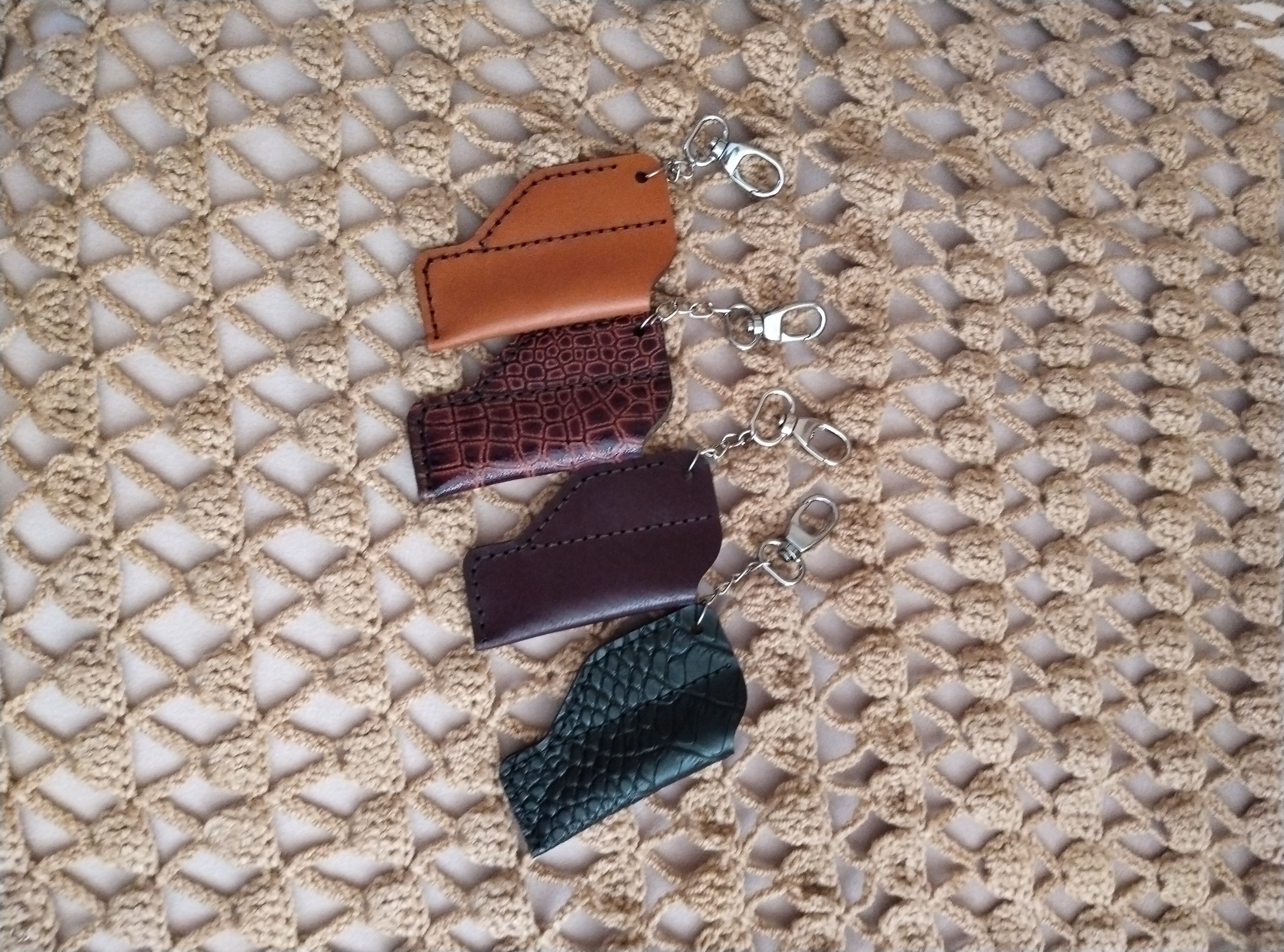 کاور فندک چرم گاوی