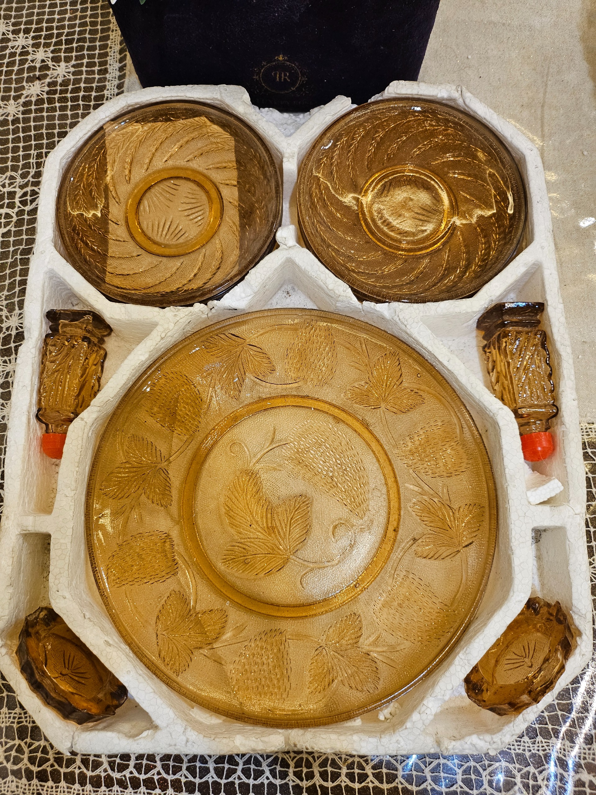 سرویس خیارخوری بلور زمان پهلوی