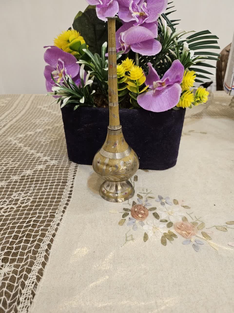 گلابپاش برنجی قدیمی