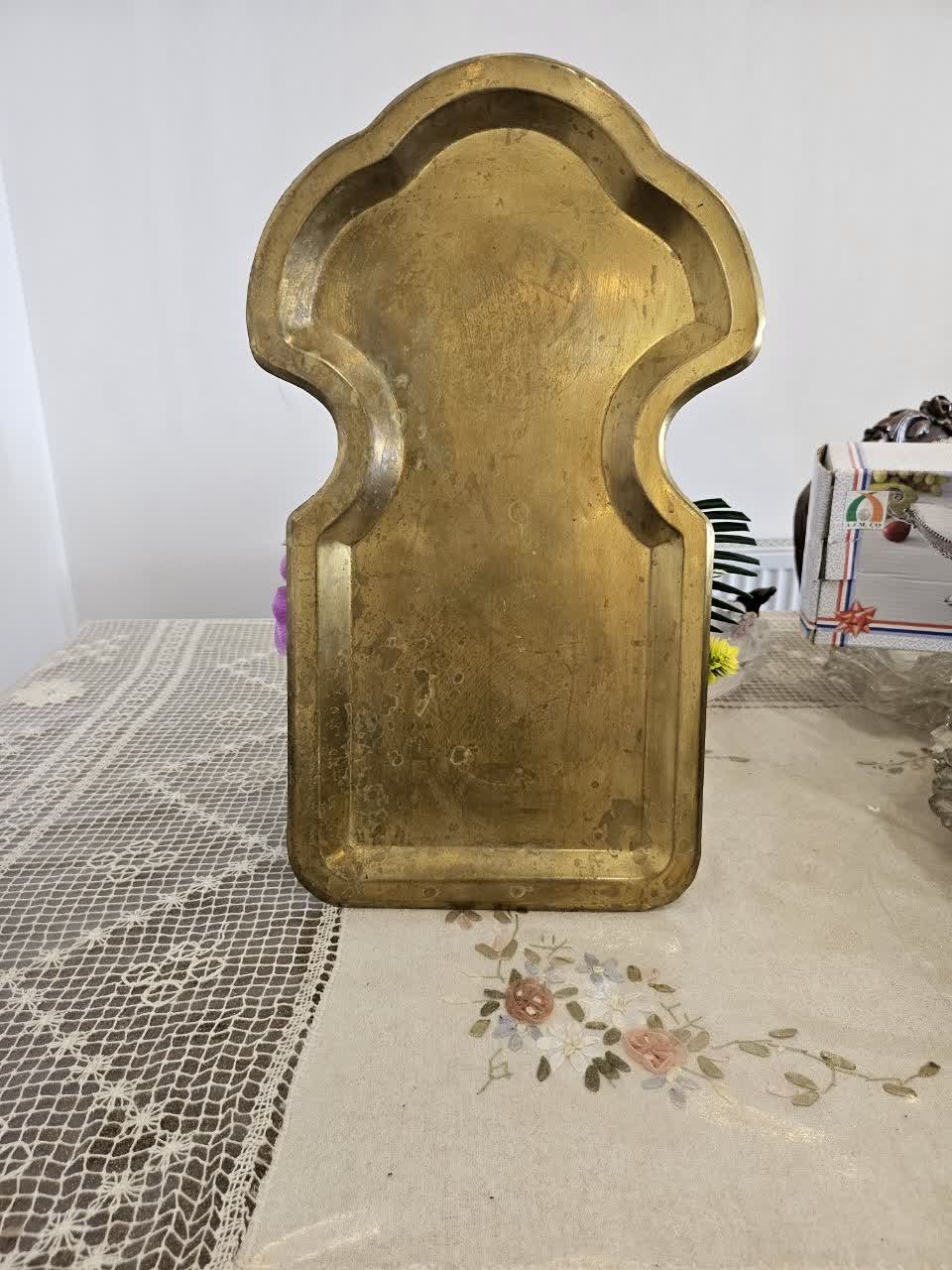 سینی قدیمی برنجی