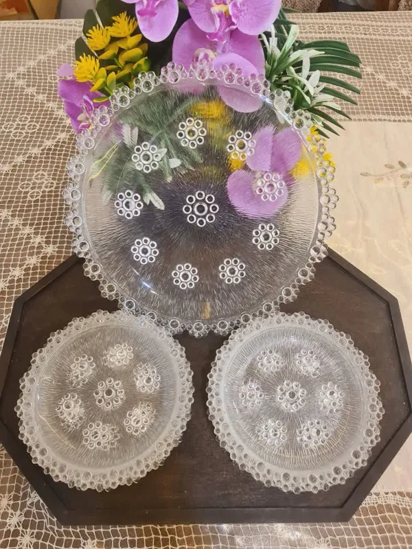 هفت پارچه شیرینی خوری قدیمی