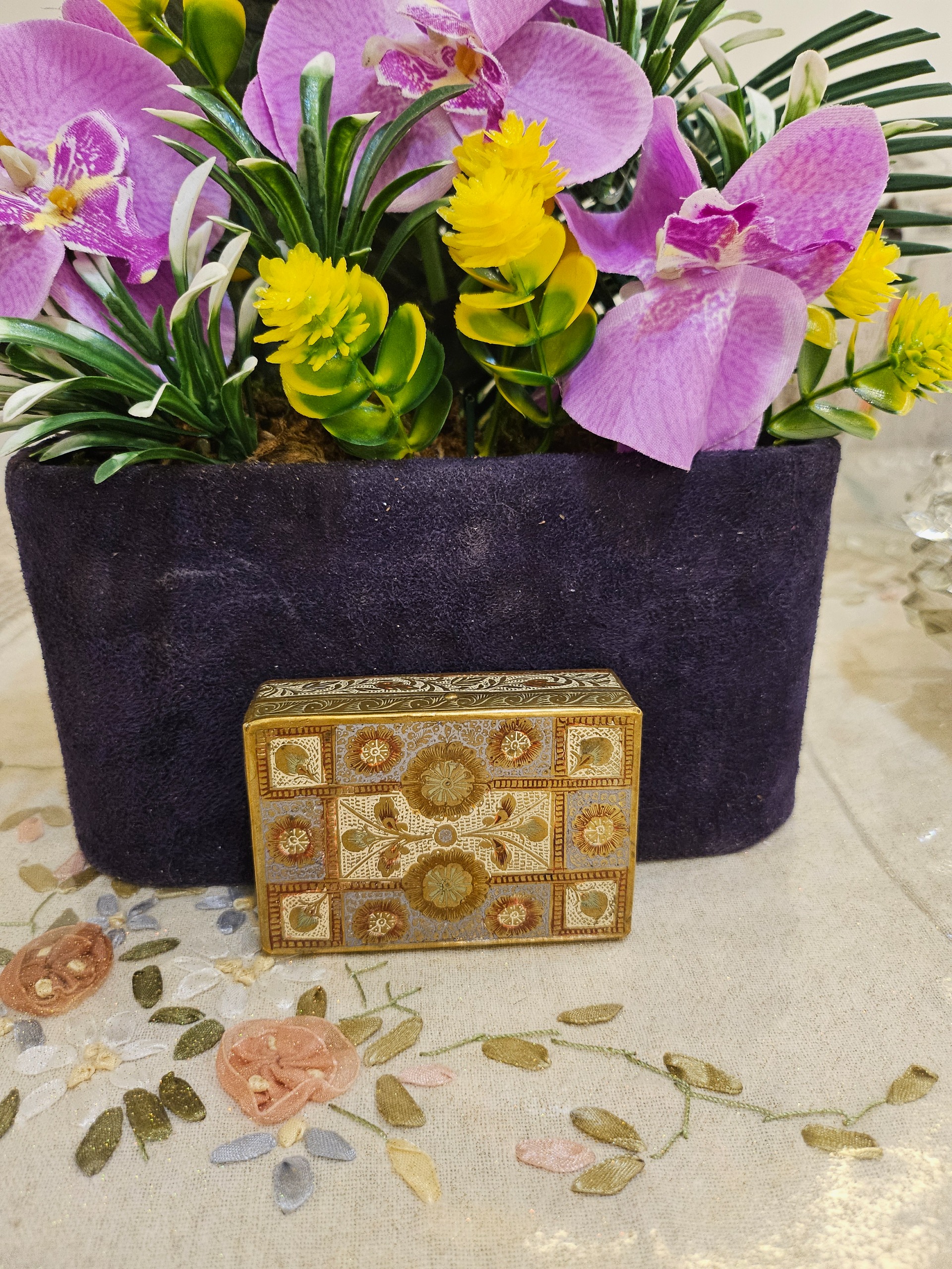 جعبه قدیمی دست ساز پهلوی