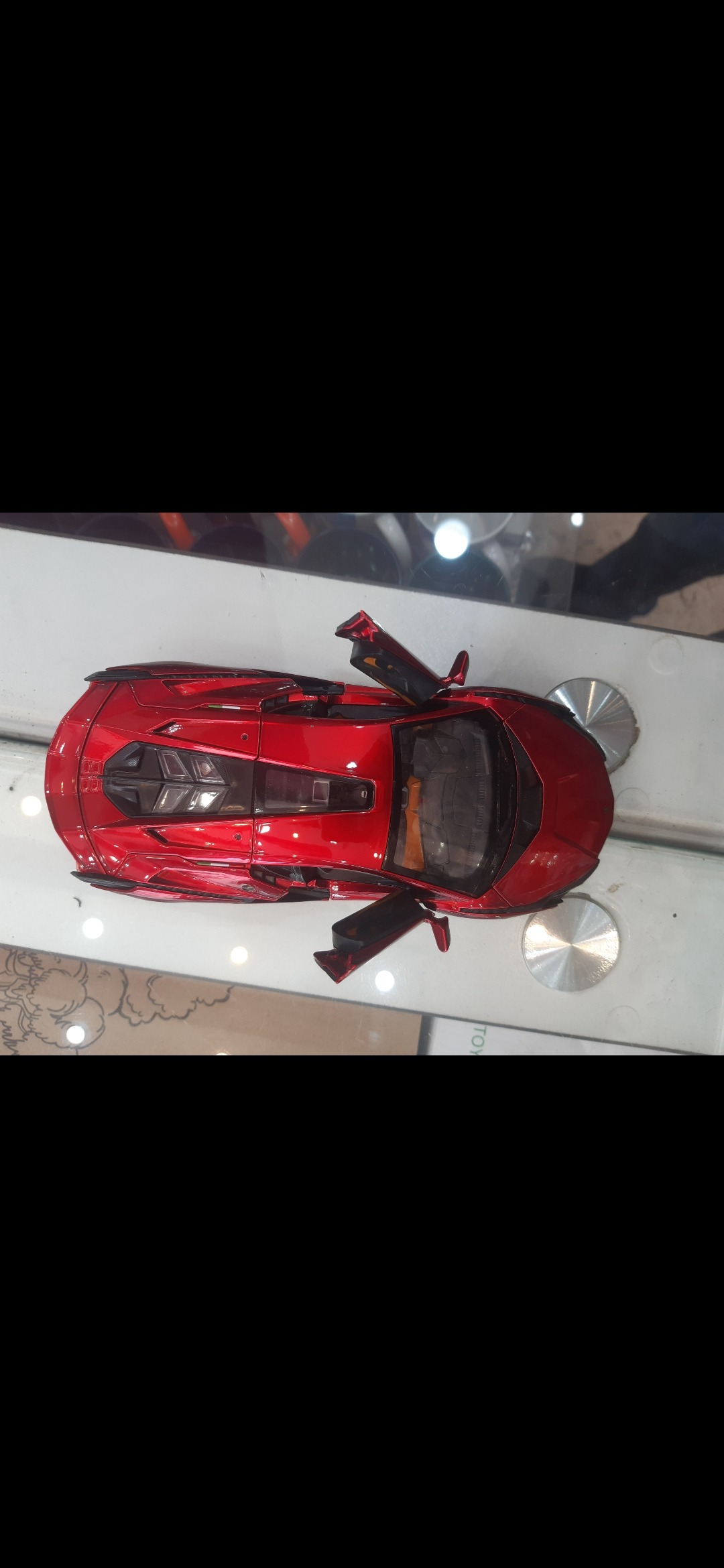 ماکت ماشین فلزی لامبورگینی مدل پورشه(بدون جعبه)