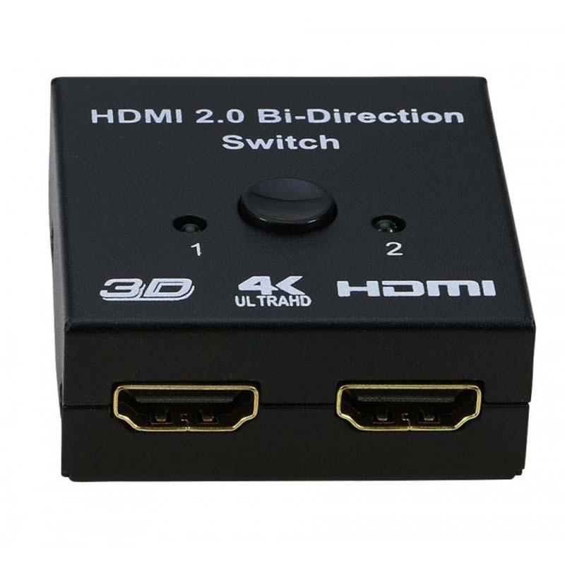 اسپلیتر 1 به 2 پورت 4k مدل HDMI (نو-همراه جعبه)