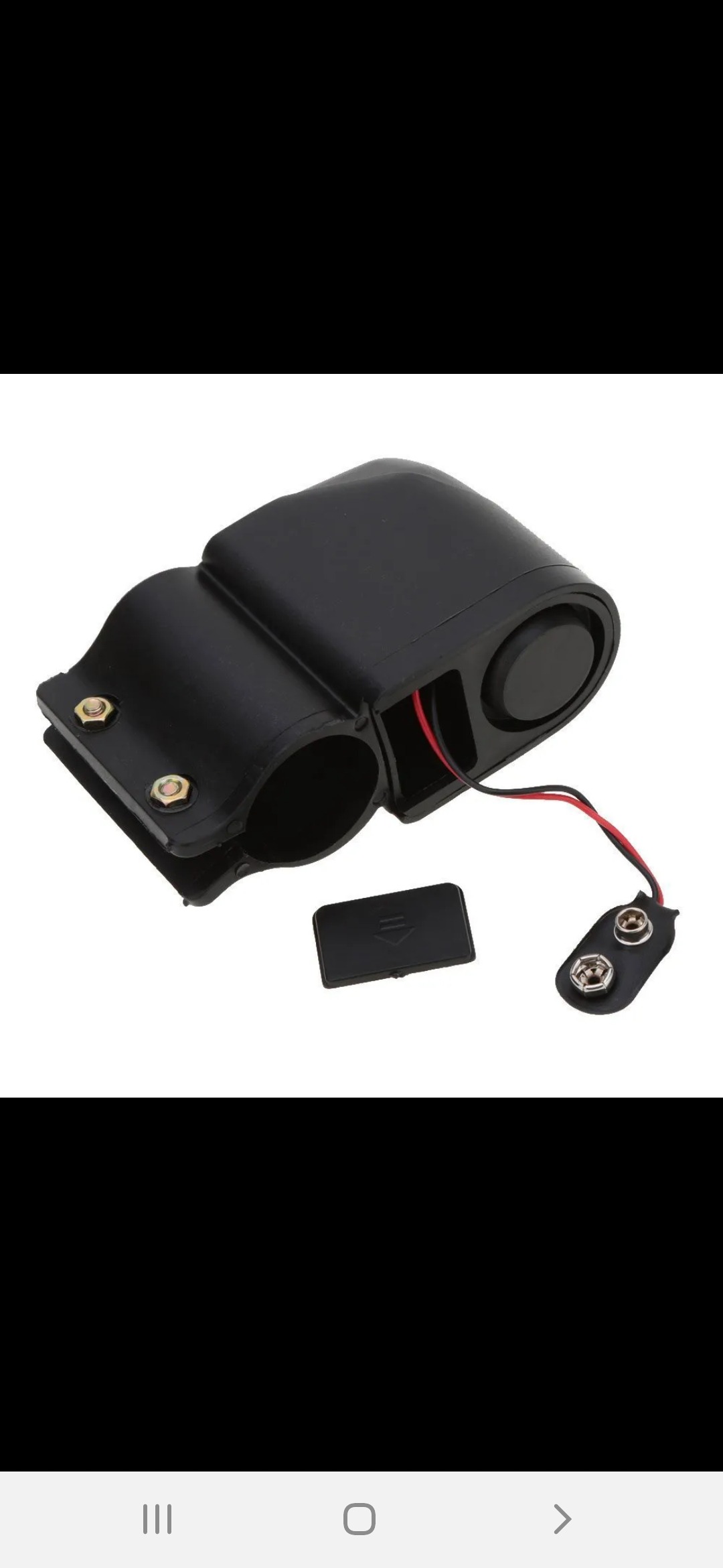 دزدگیر ریموت دار برای دوچرخه سنسوری(توضیحات)