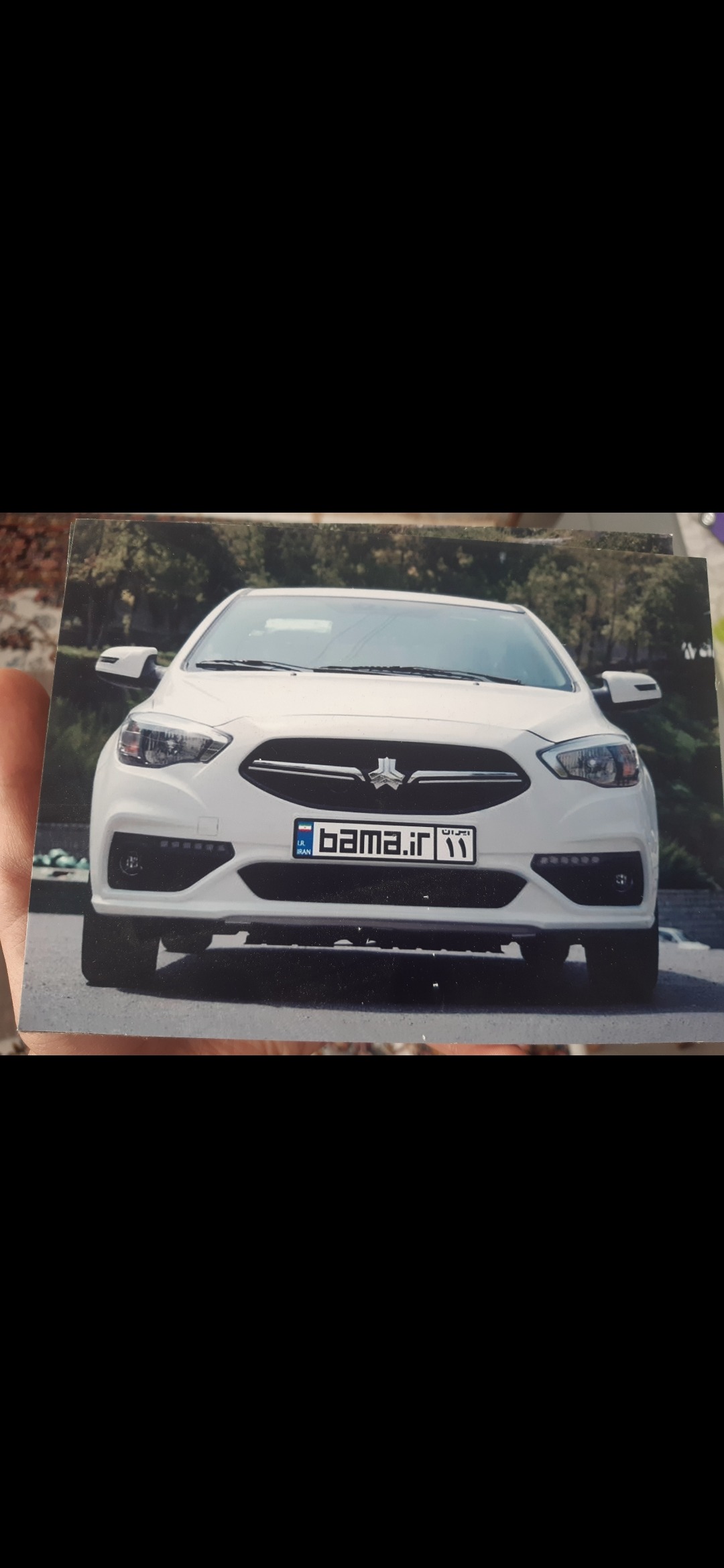 2عدد قاب عکس خودرو شاهین مدل تخته شاسی اندازه A6