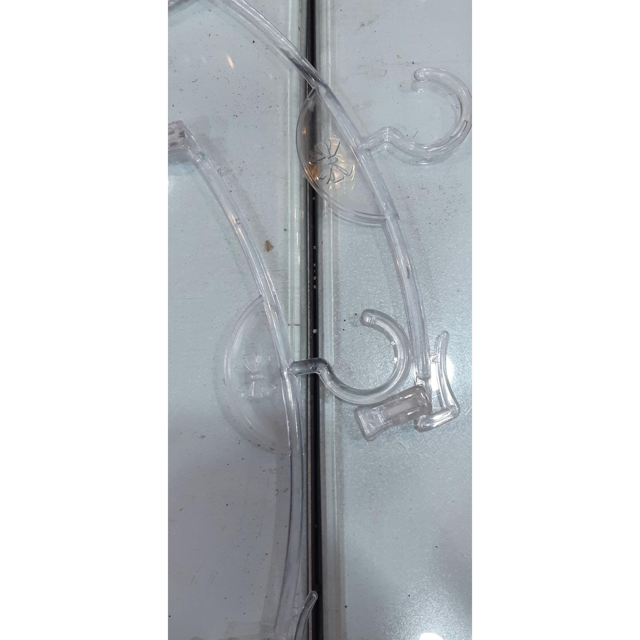 پک 100 تایی چوب لباسی شیشه ای گیره دار