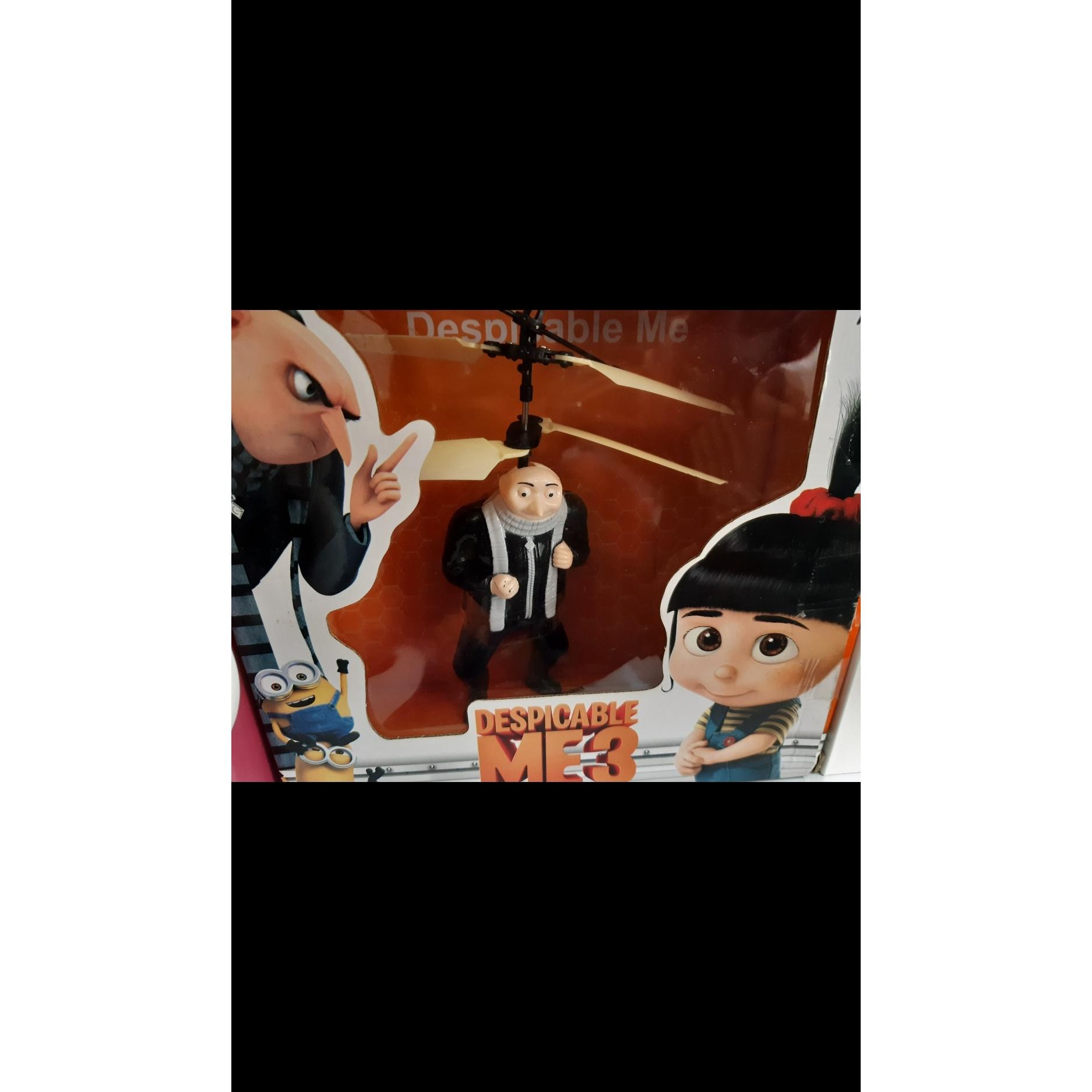 هلیکوپتر شارژی(سنسوری دست)طرح من نفرت انگیز