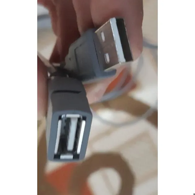 کابل افزاینده usb به جای usbبه طول3m(طوسی)
