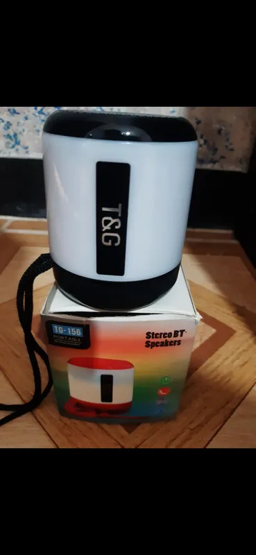 اسپیکر قابل حمل TG-156 (پلمپ،سفید مشکی)