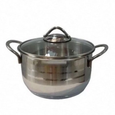 قابلمه استیل سایز 18 (سه نفره) مارک دستی لوکس