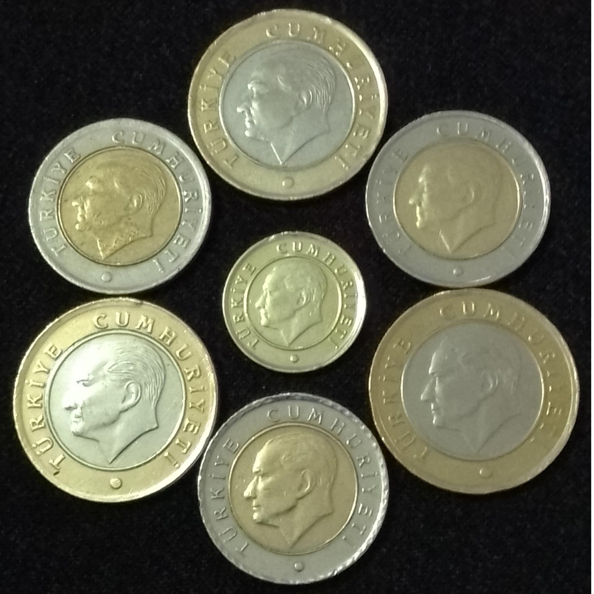 ست سکه 1 لیروکروس ترکیه توضیحات