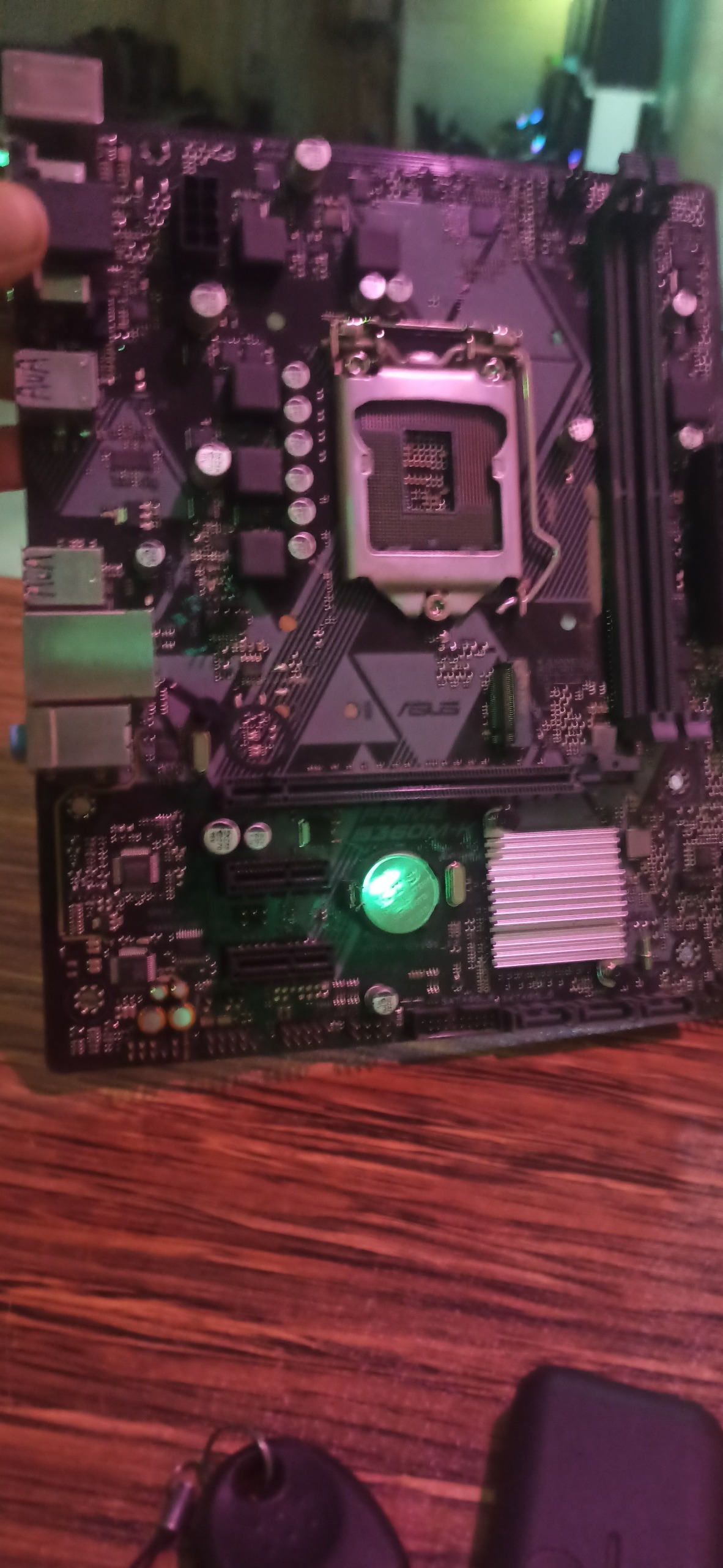 مادربرد اصلی ddr4 .Asus b360mk