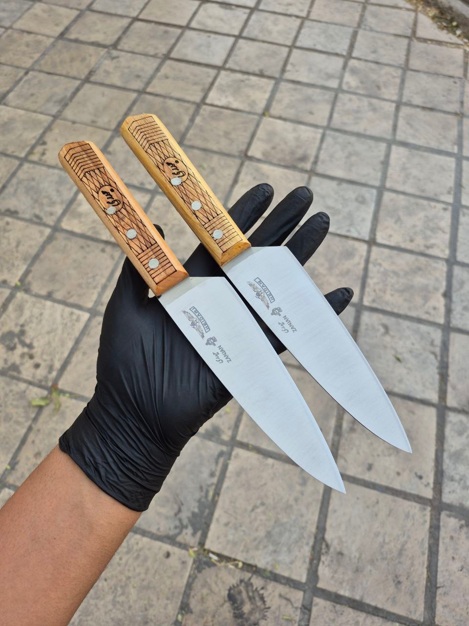 چاقوی آشپزخانه حیدری مدل راستهبری سایز2