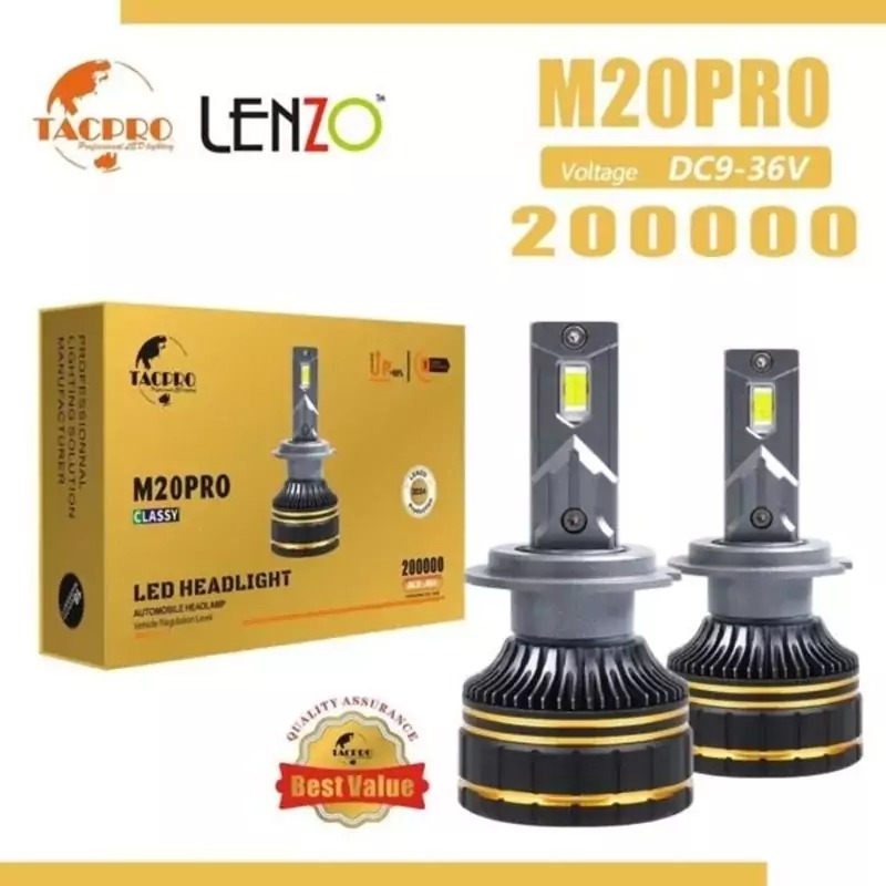 هدلایت لنزو M20 PRO اورجینال پایه H4