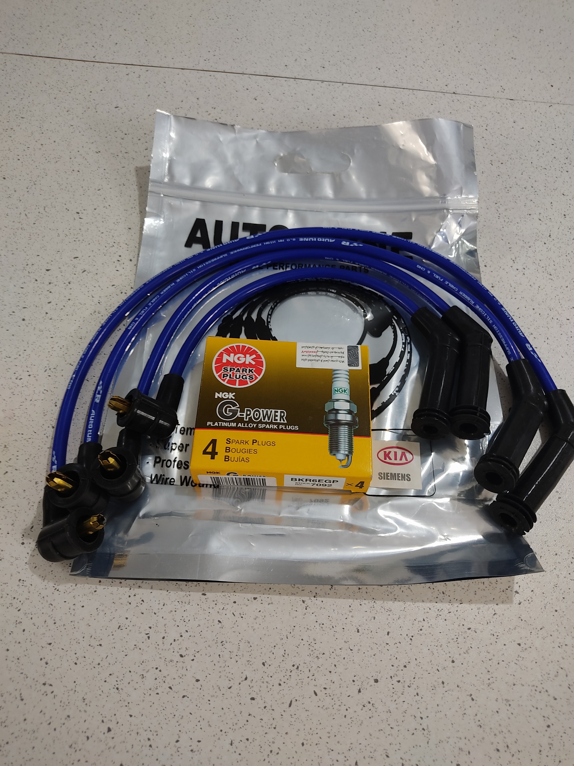 وایر تقویتی درجه یک شمع سوزنی NGK اصل پراید زیمنس