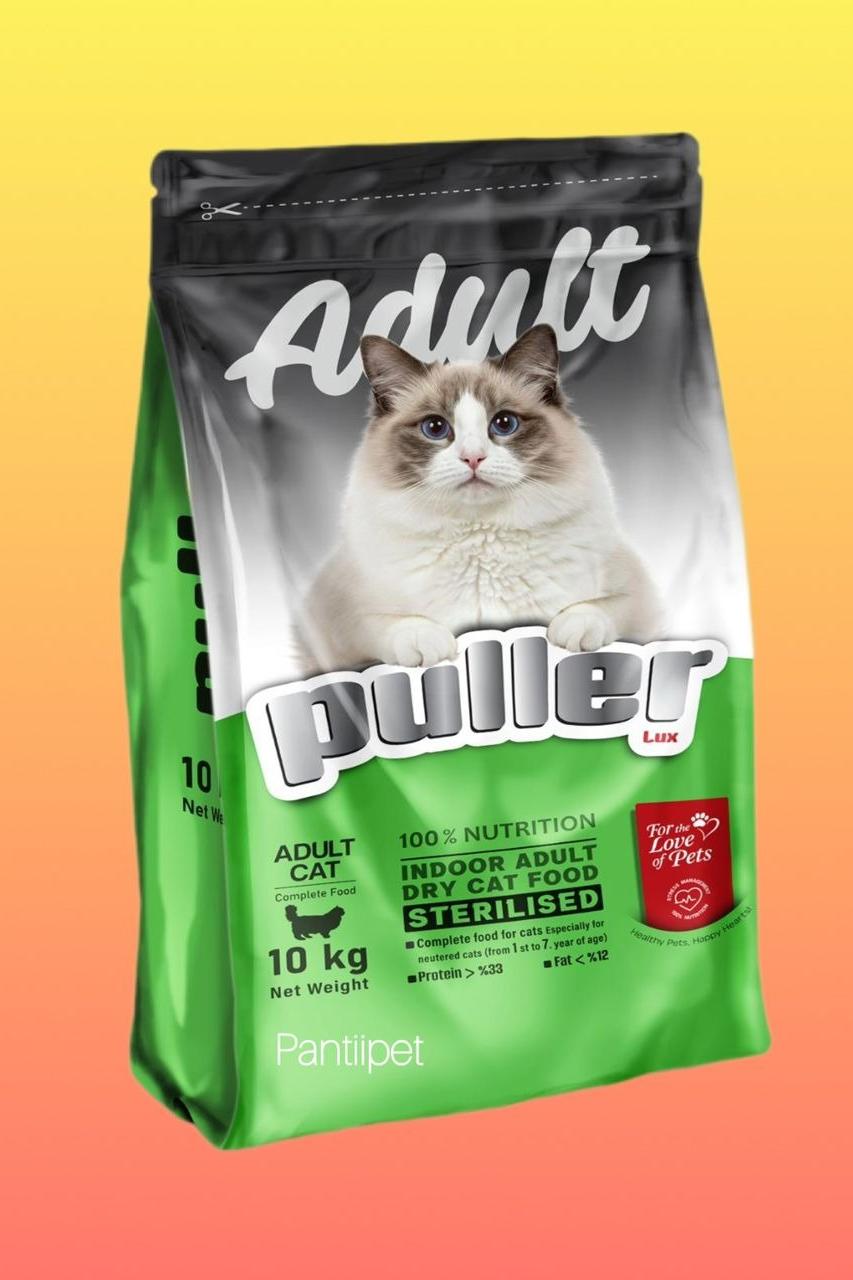 غذا خشک گربه عقیم شده پولر