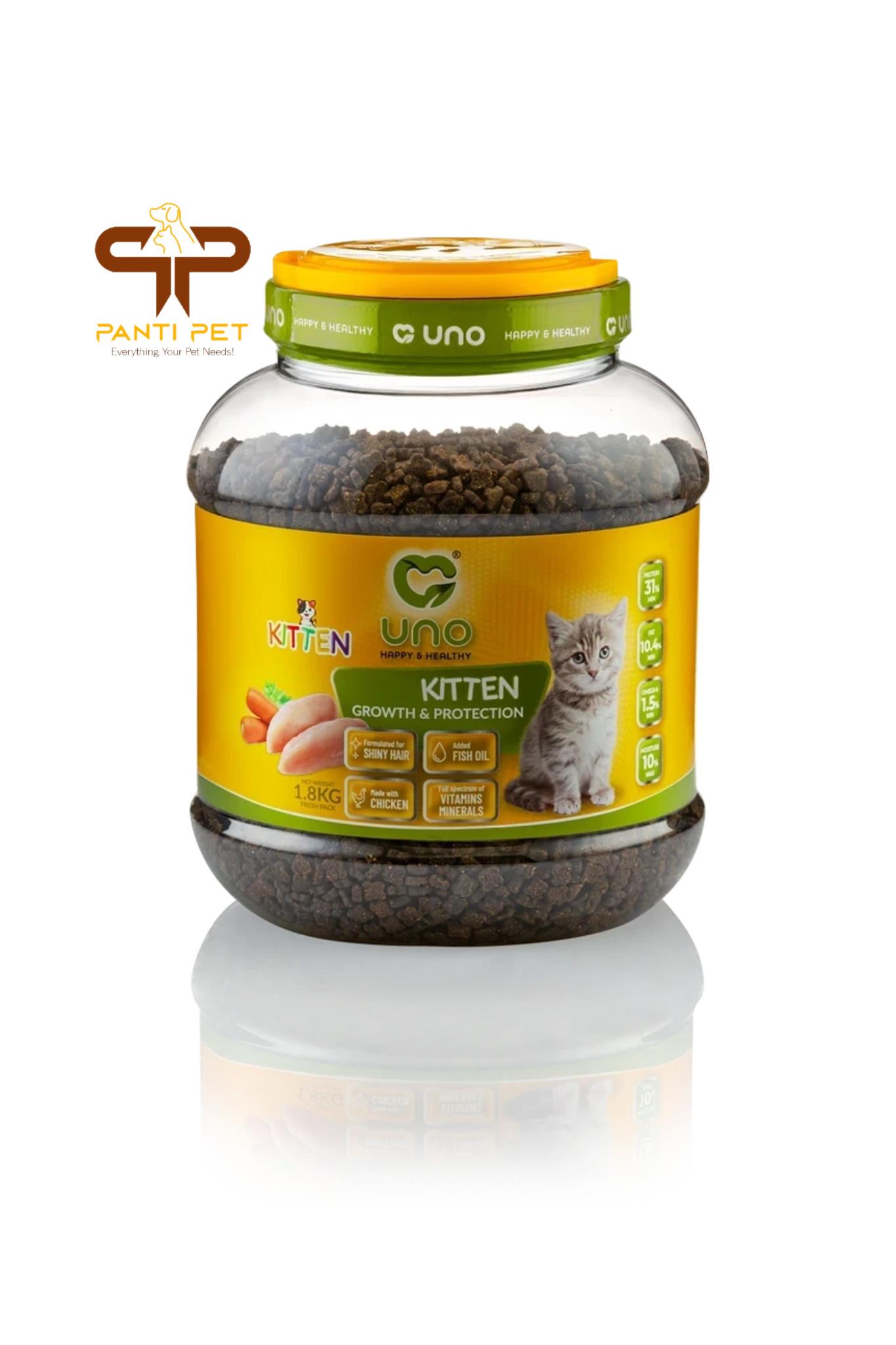 غذای خشک بچه گربه اونو طعم مرغ بسته 2 کیلوگرمی