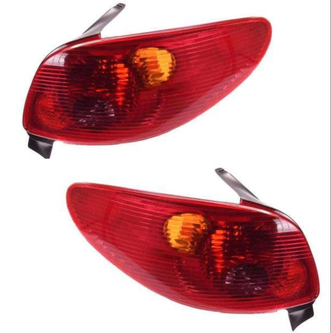 جفت چراغ خطر عقب پژو 206 SD جدید جمع ساز