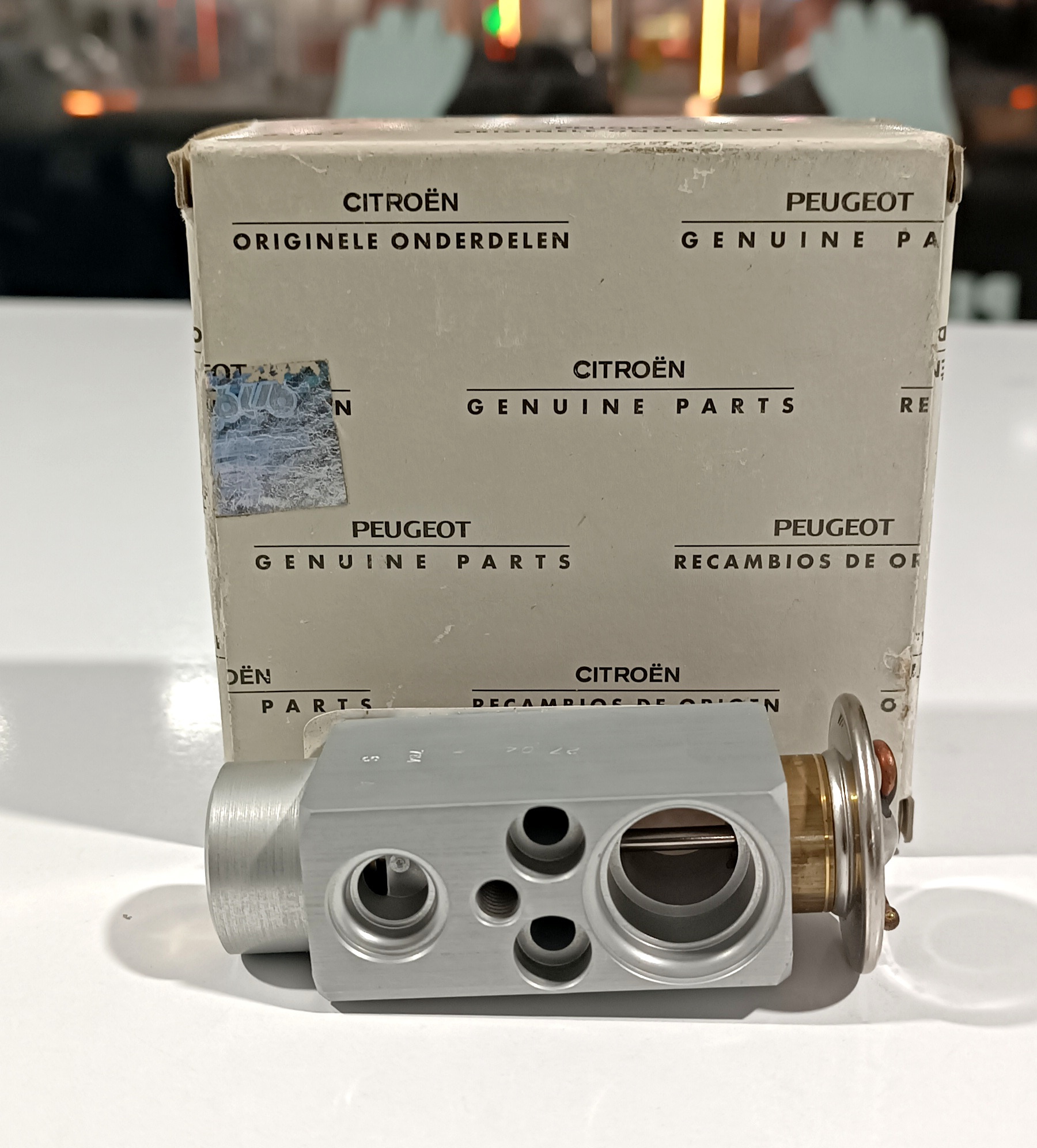 شیر اکسپنشن اواپراتور کولر 405 اورجینال