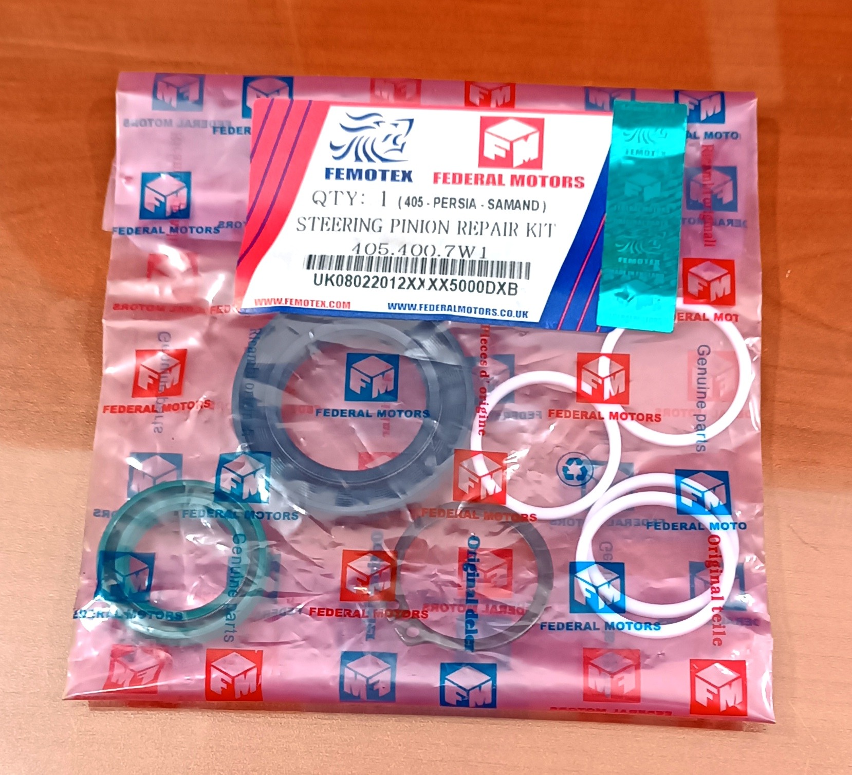 کیت لوازم تعمیری شیر فرمان 405 فدرال موتورز