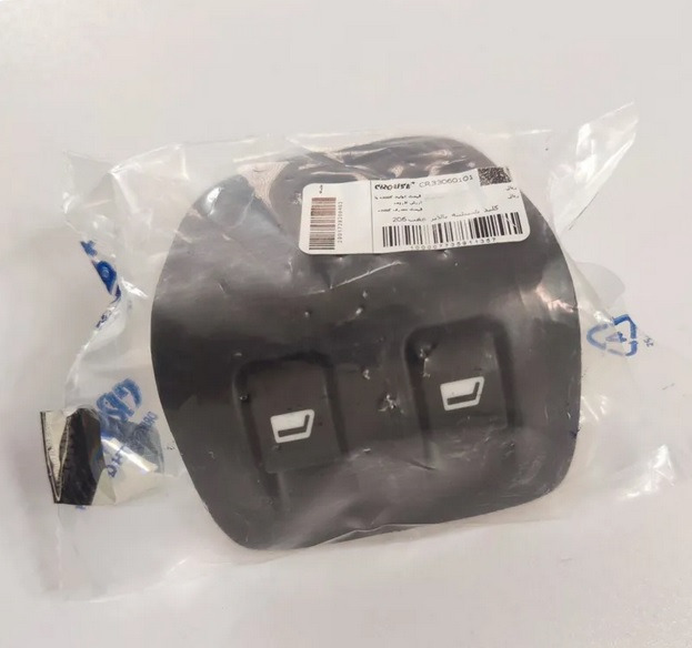 کلید شیشه بالابر عقب پژو 206 و 207 تیپ 5 کروز