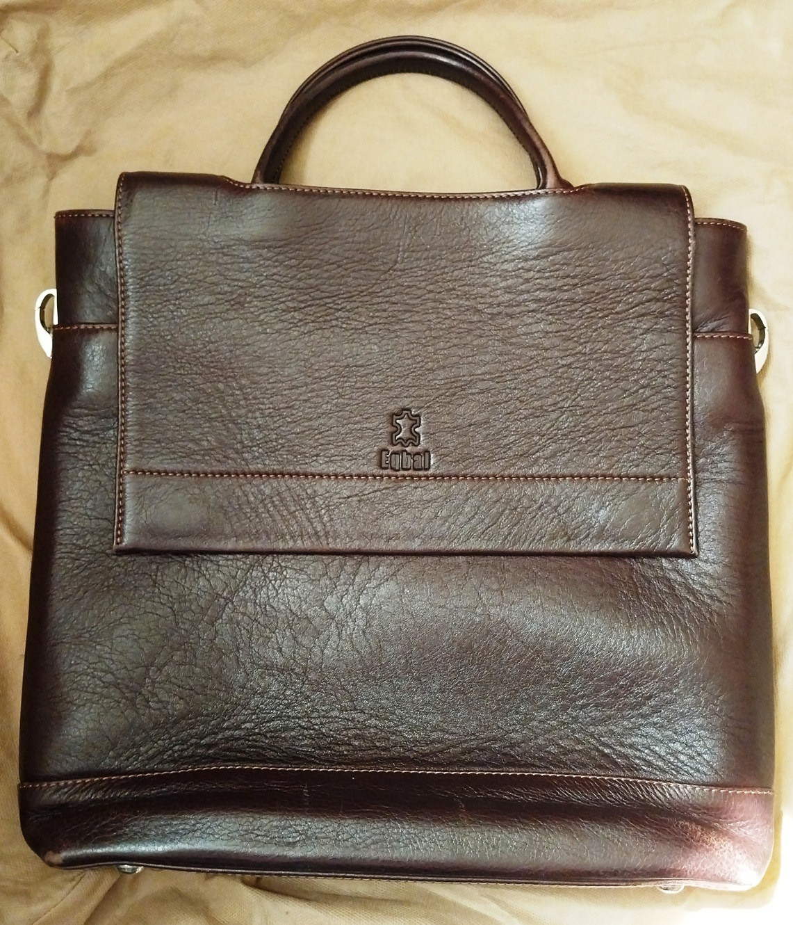 کیف اداری زنانه چرم طبیعی از برند اقبال