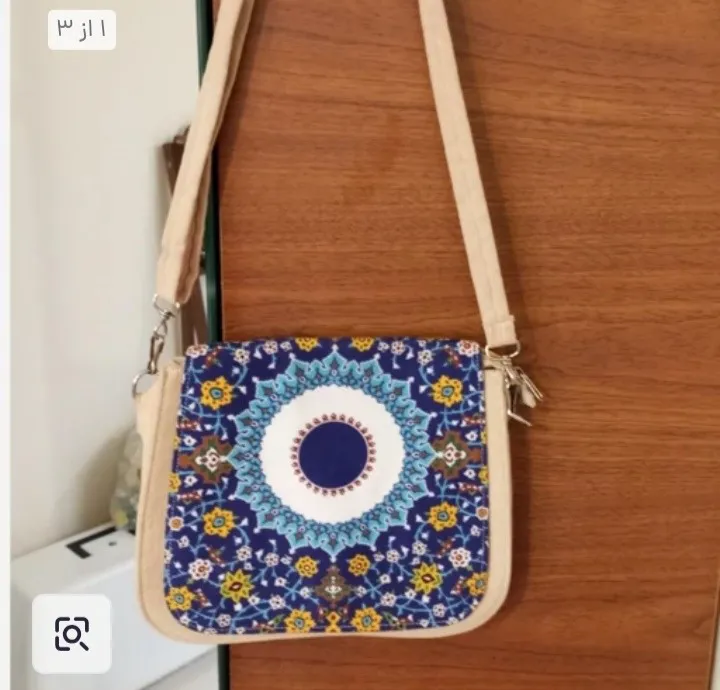 کیف رو دوشی دخترانه طرح چشم