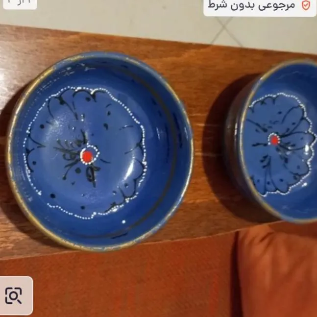 پیاله های سنتی سفالی