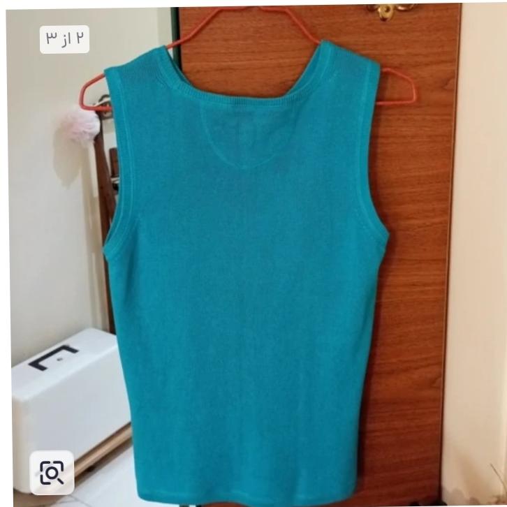تاپ آبی رنگ سایز 40 تا 44