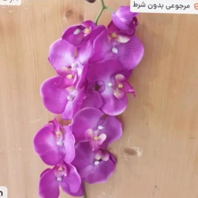 ارکیده مصنوعی بنفش یک متری