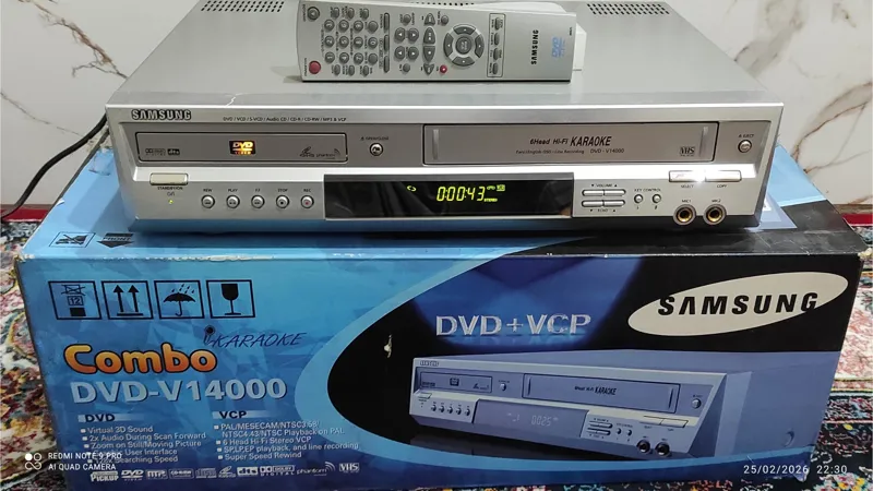 ویدئو و دی وی دی سامسونگ مدل DVD _v 14000