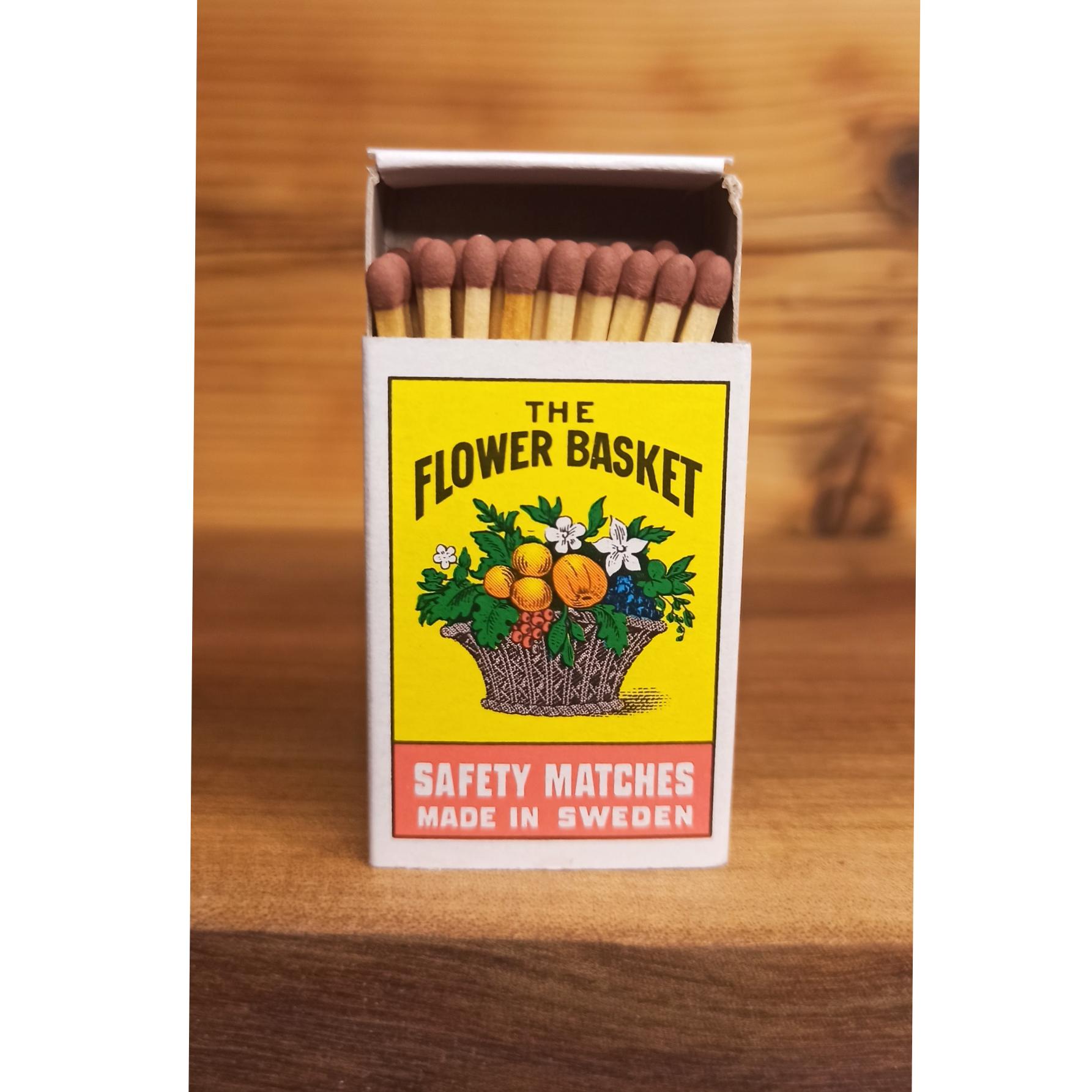 کبریت سوئدی سبد گل Flower Basket