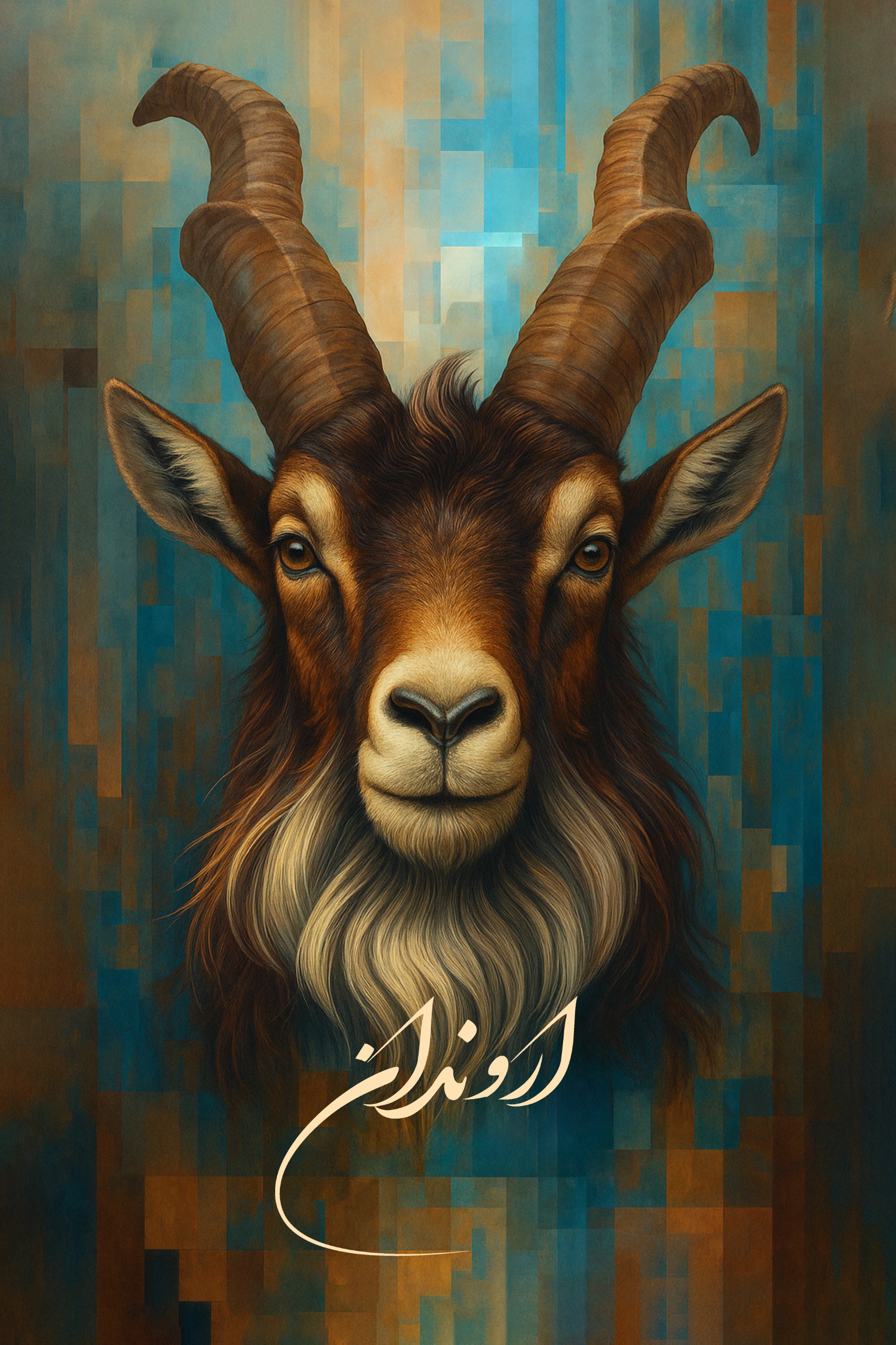 نقاشی دیجیتال حیوانات ایرانی