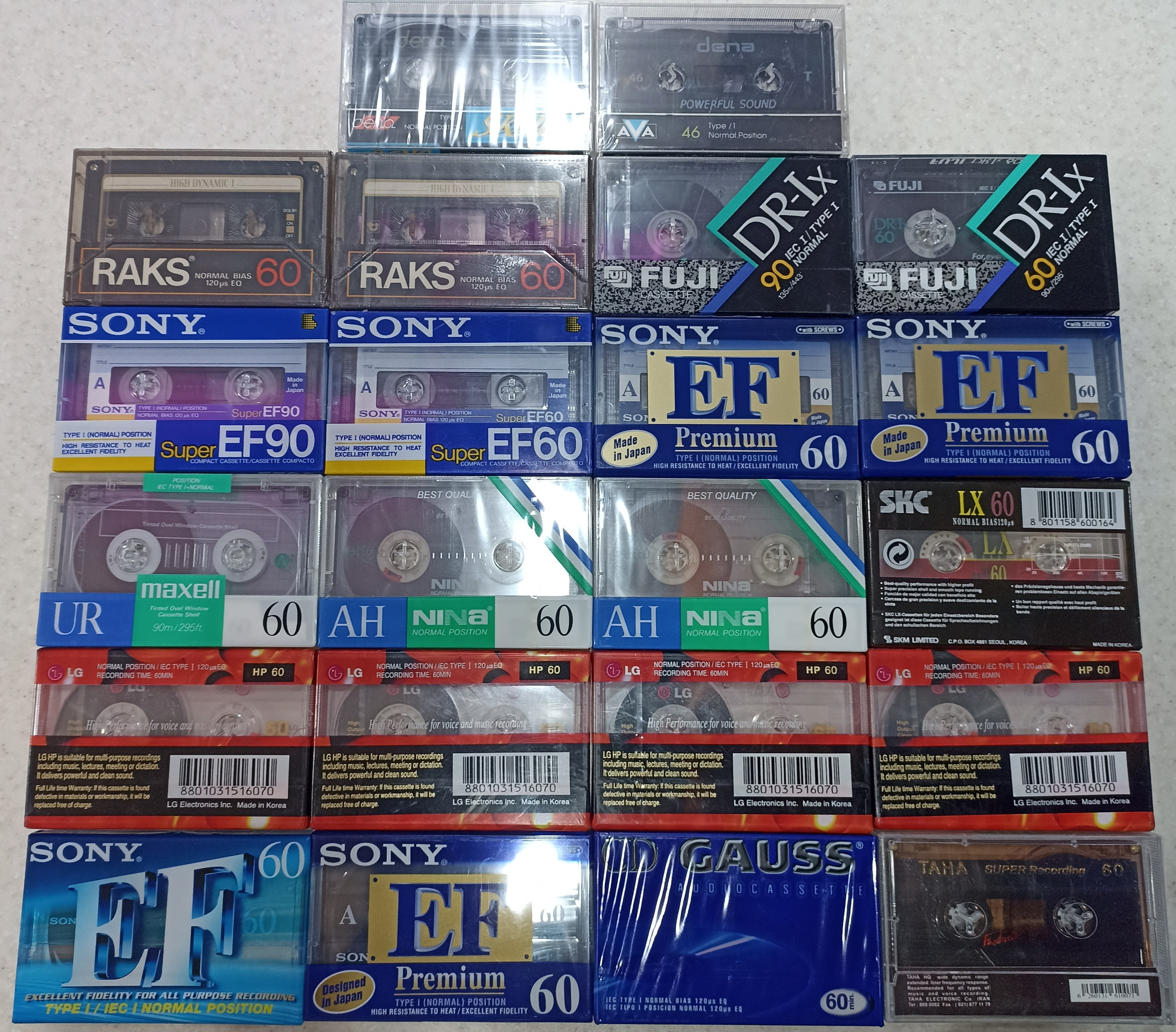 نوار کاست خام