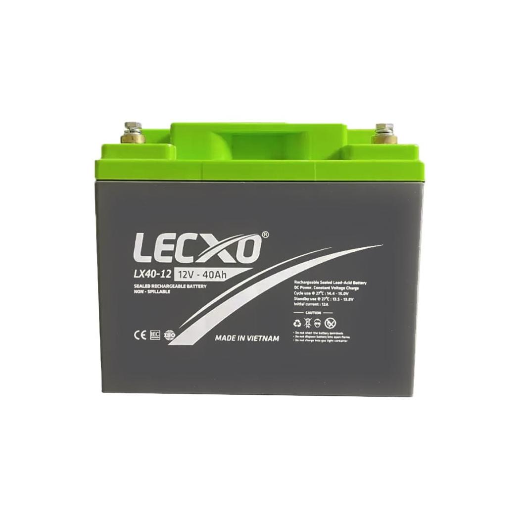 باتری 12 ولت 40 آمپر لکسو LECXO - ویتنام
