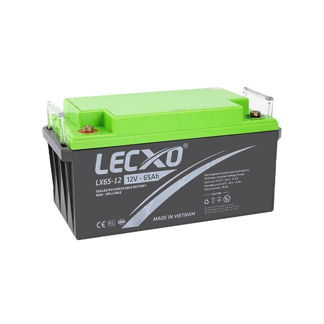 باتری 12 ولت 65 آمپر لکسو LECXO - ویتنام