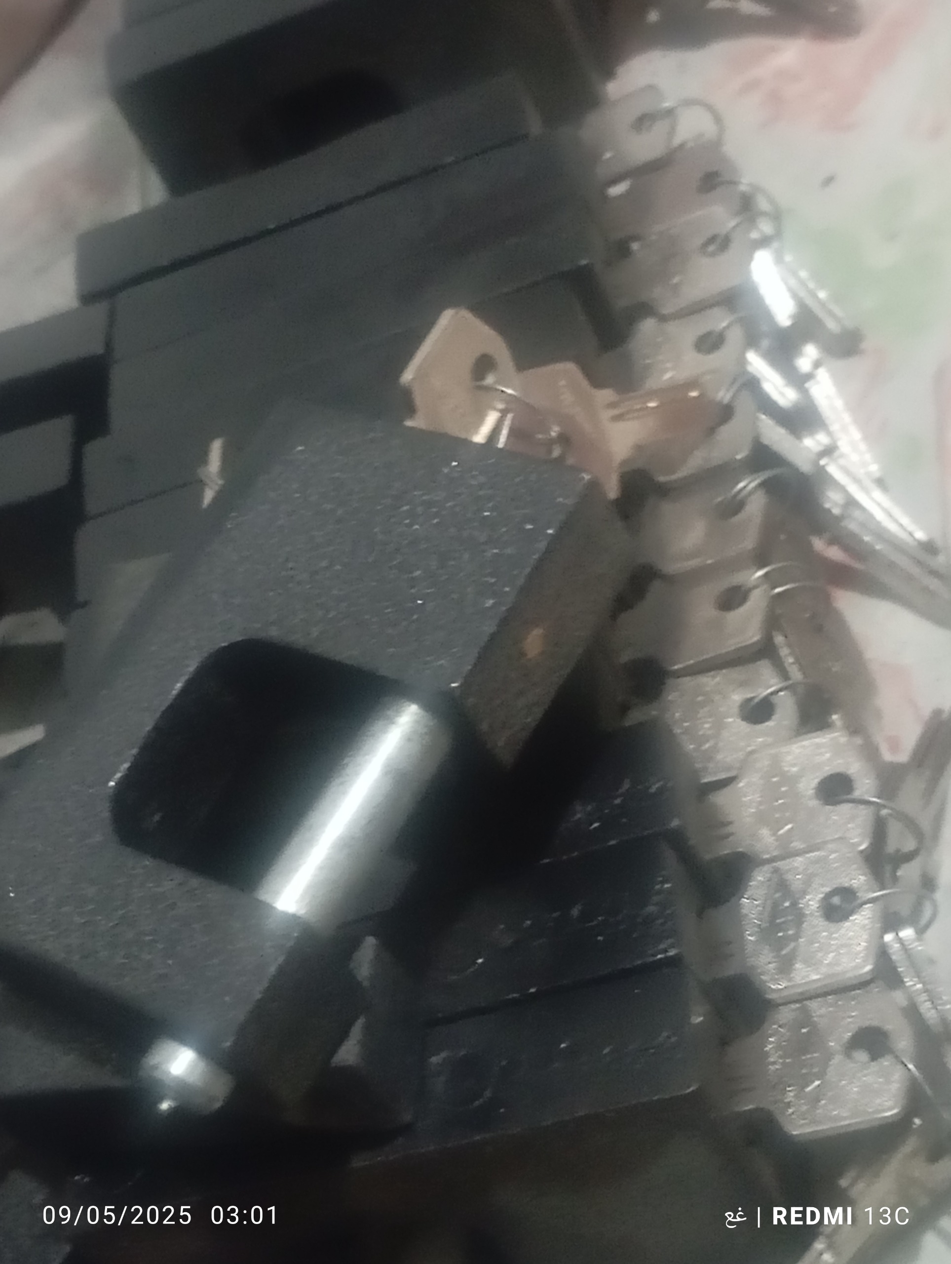 قفل کتابی 3کلید