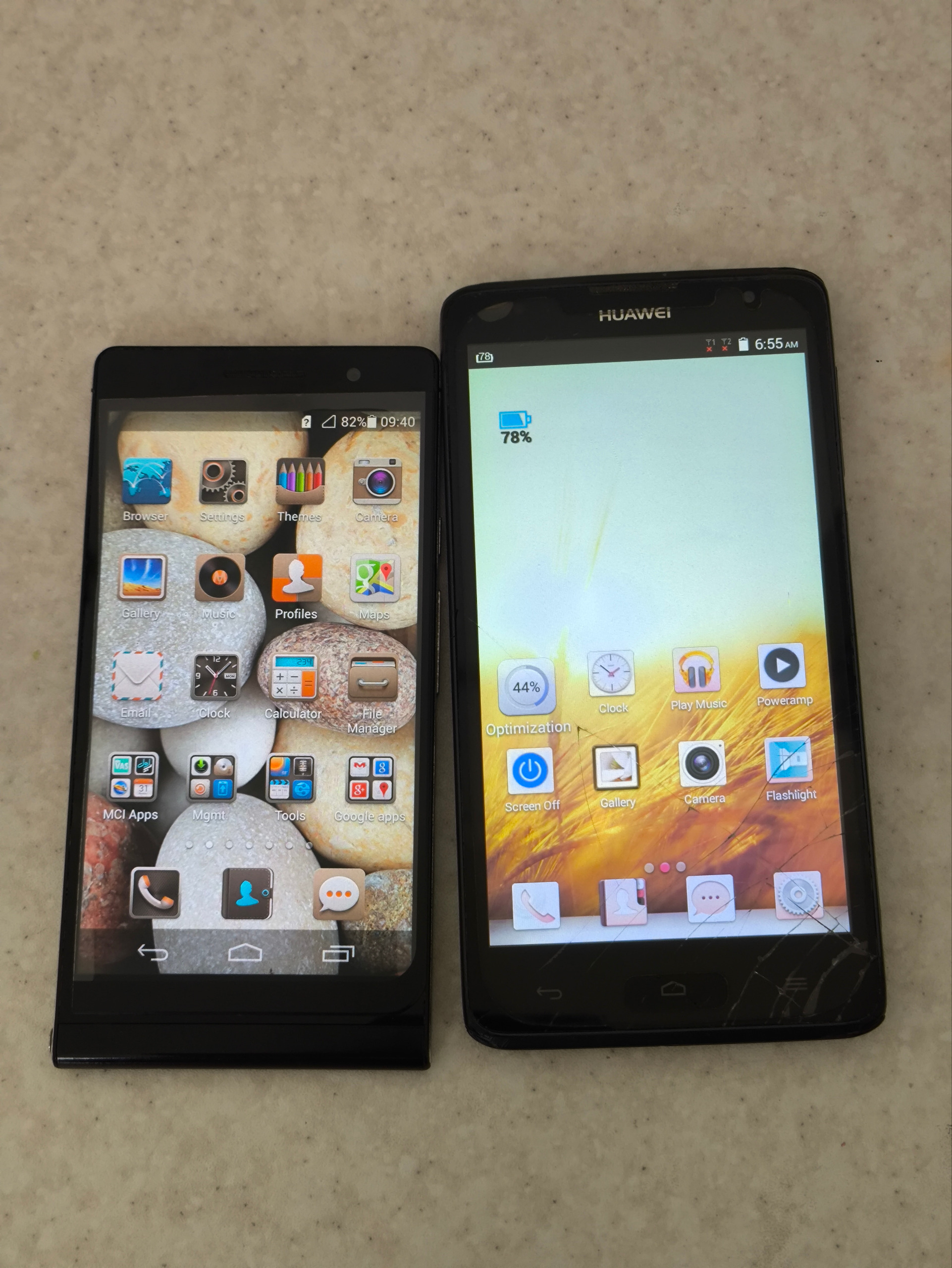 دو عدد گوشی هواوی