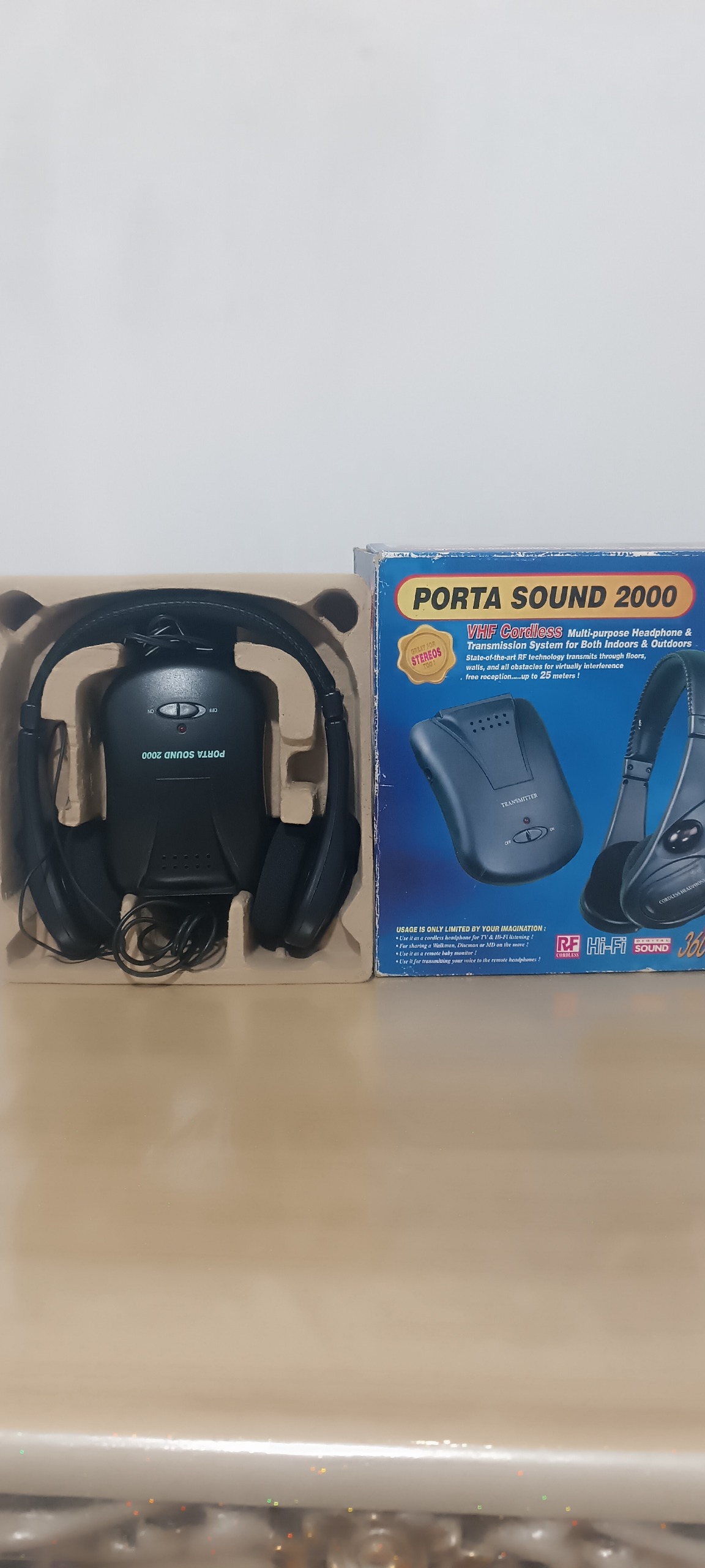 هدفون بی سیم porta sound 2000
