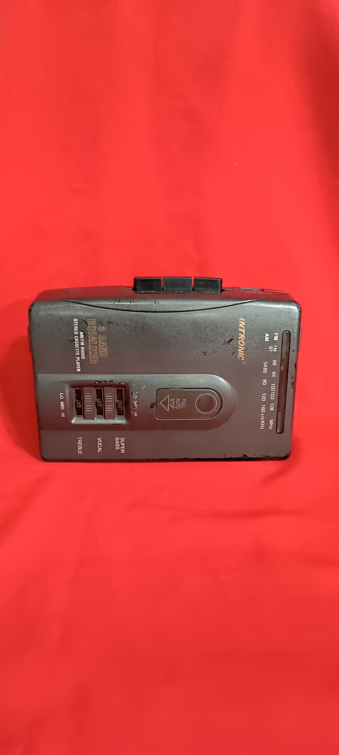 رادیو واکمن استریو INTRONIC