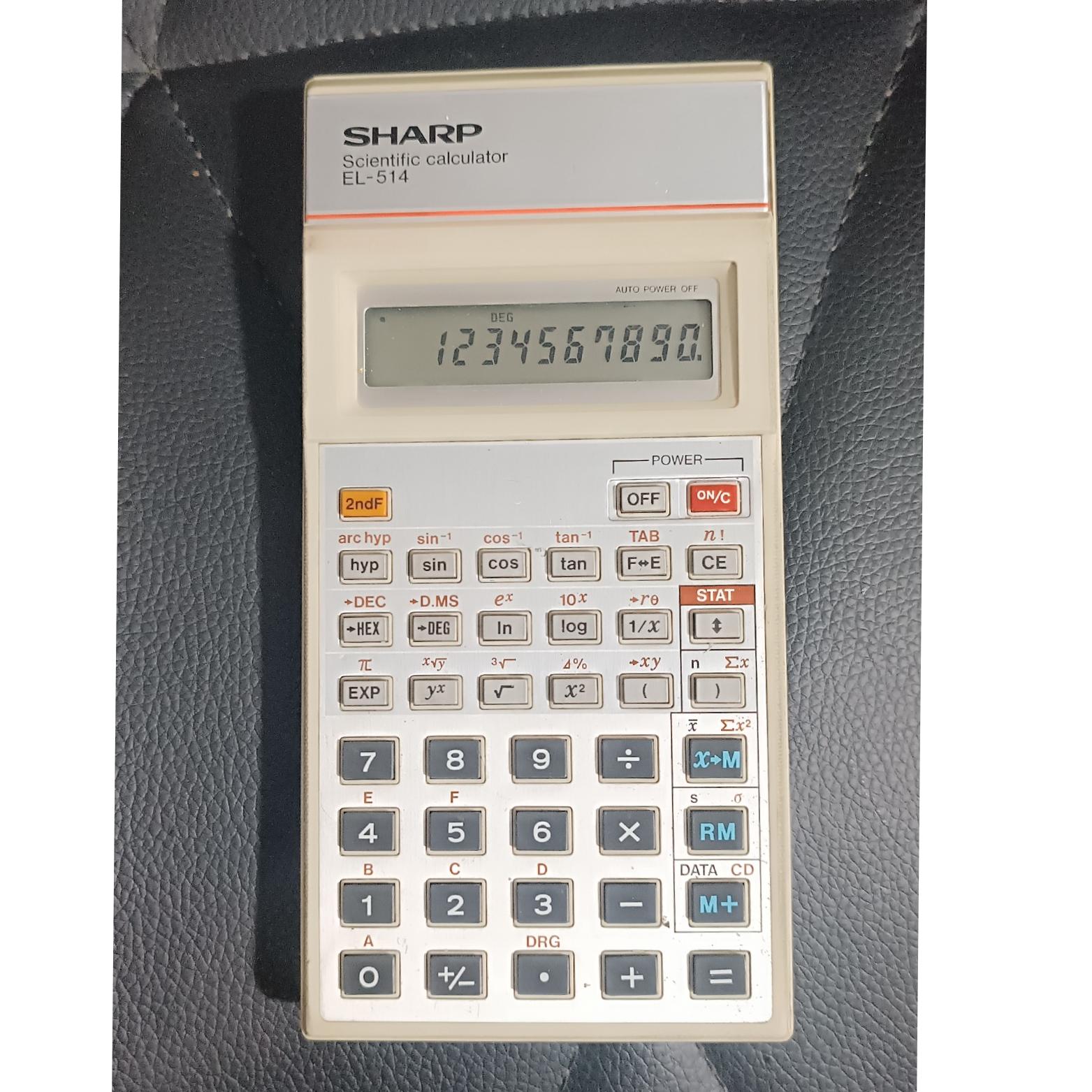 ماشین حساب مهندسی شارپ سالم