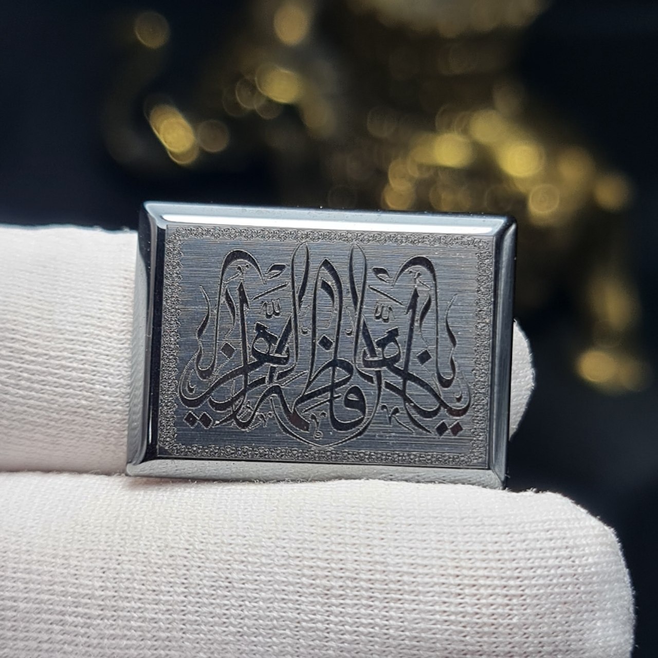 نگین درشت سنگ حدید صینی معدنی کد T2469