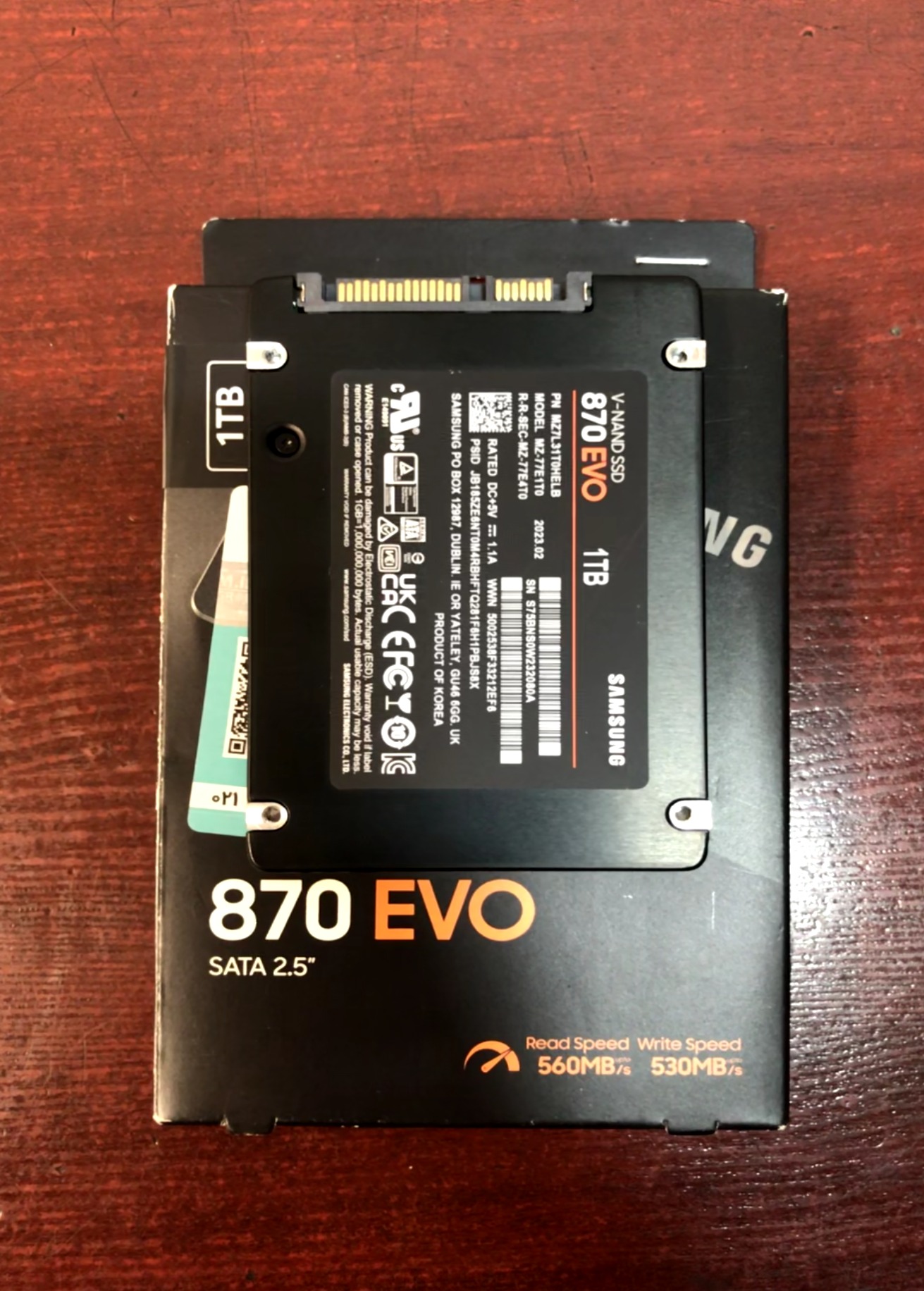 SSD SAMSUNG EVO 870 1 tr