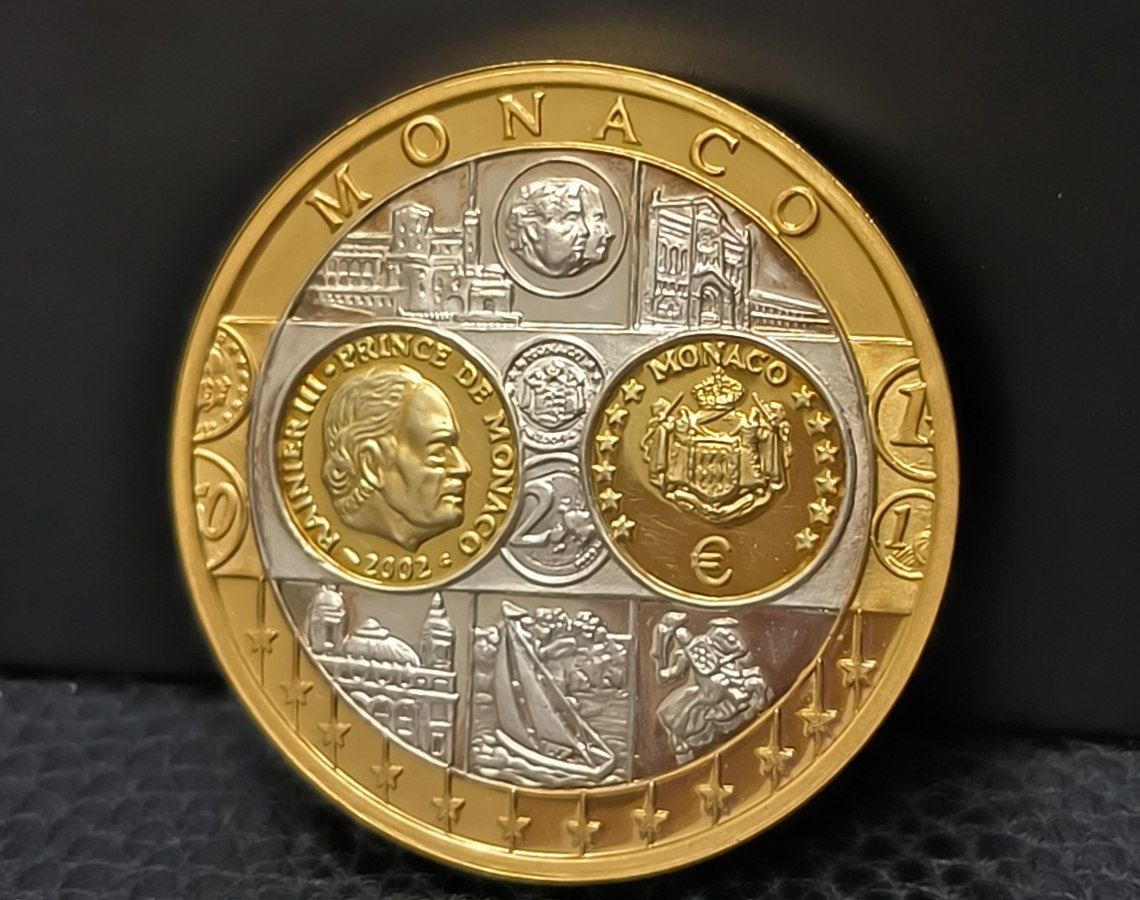 سکه طلا و نقره موناکو نایاب توضیحات خوانند شود